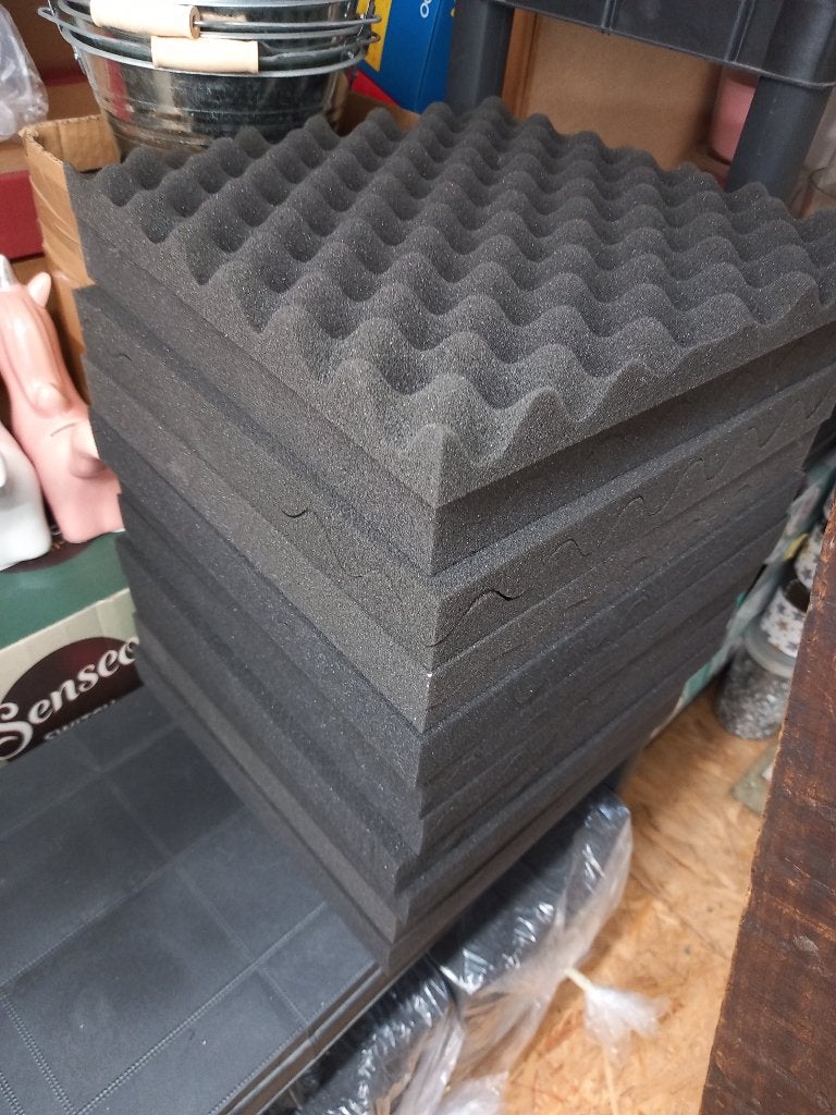 Set van 12 geluidsisolerende panelen 30x30cm gebruik in luid, Audio, Tv en Foto, Luidsprekerboxen, Overige merken, Nieuw, Ophalen of Verzenden
