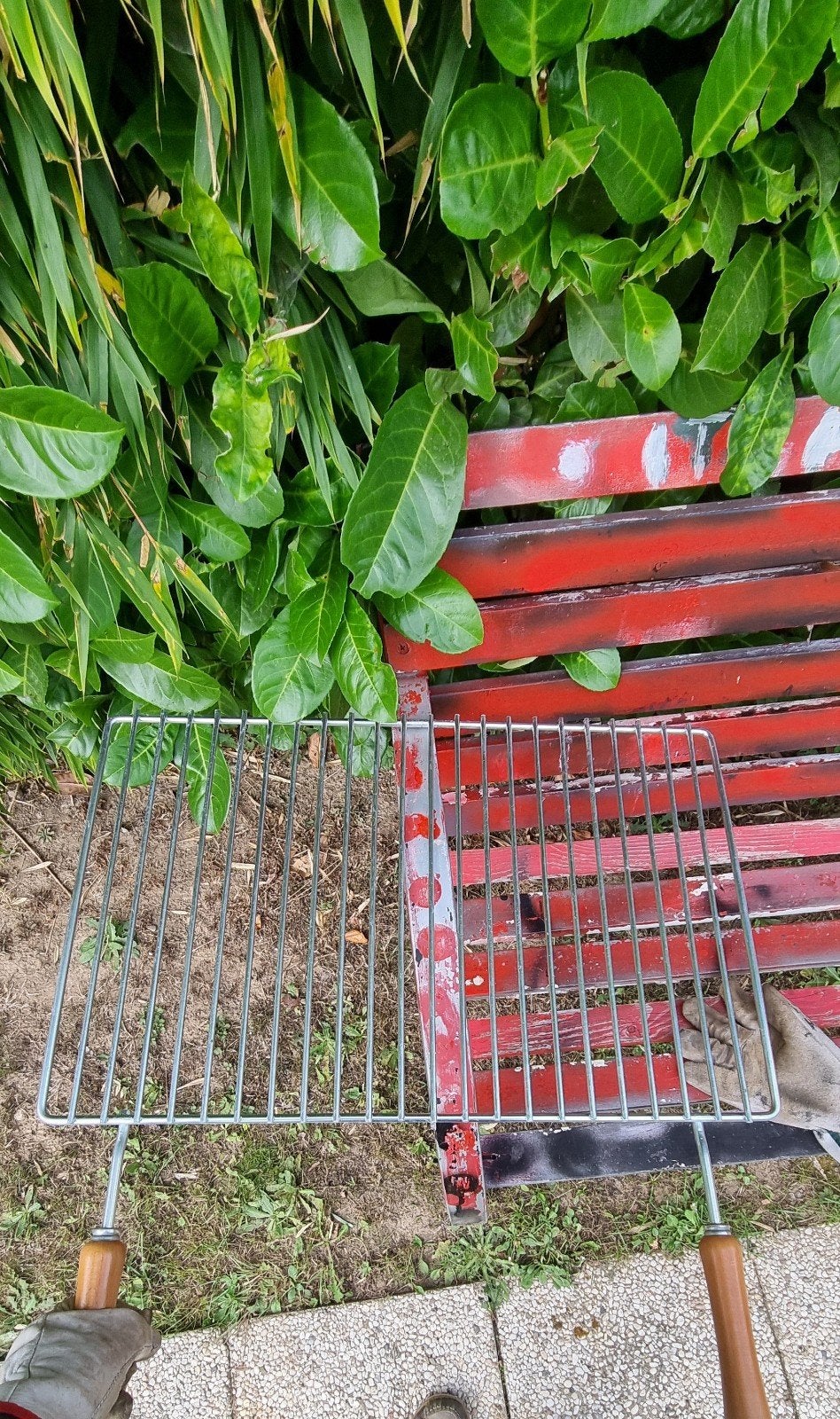Grill rooster 37 x 58 niet gebruikt, Tuin en Terras, Ophalen
