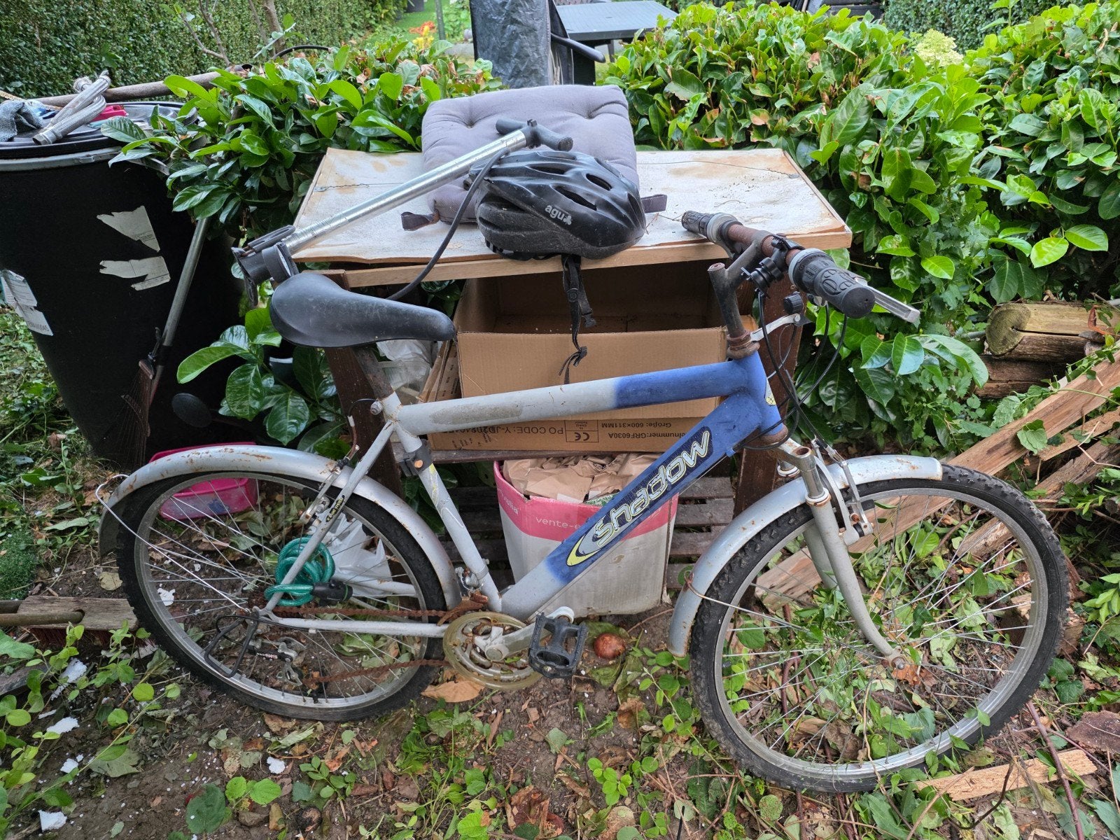 Velo pour 10  euro avec  casque et pompe, Enlèvement