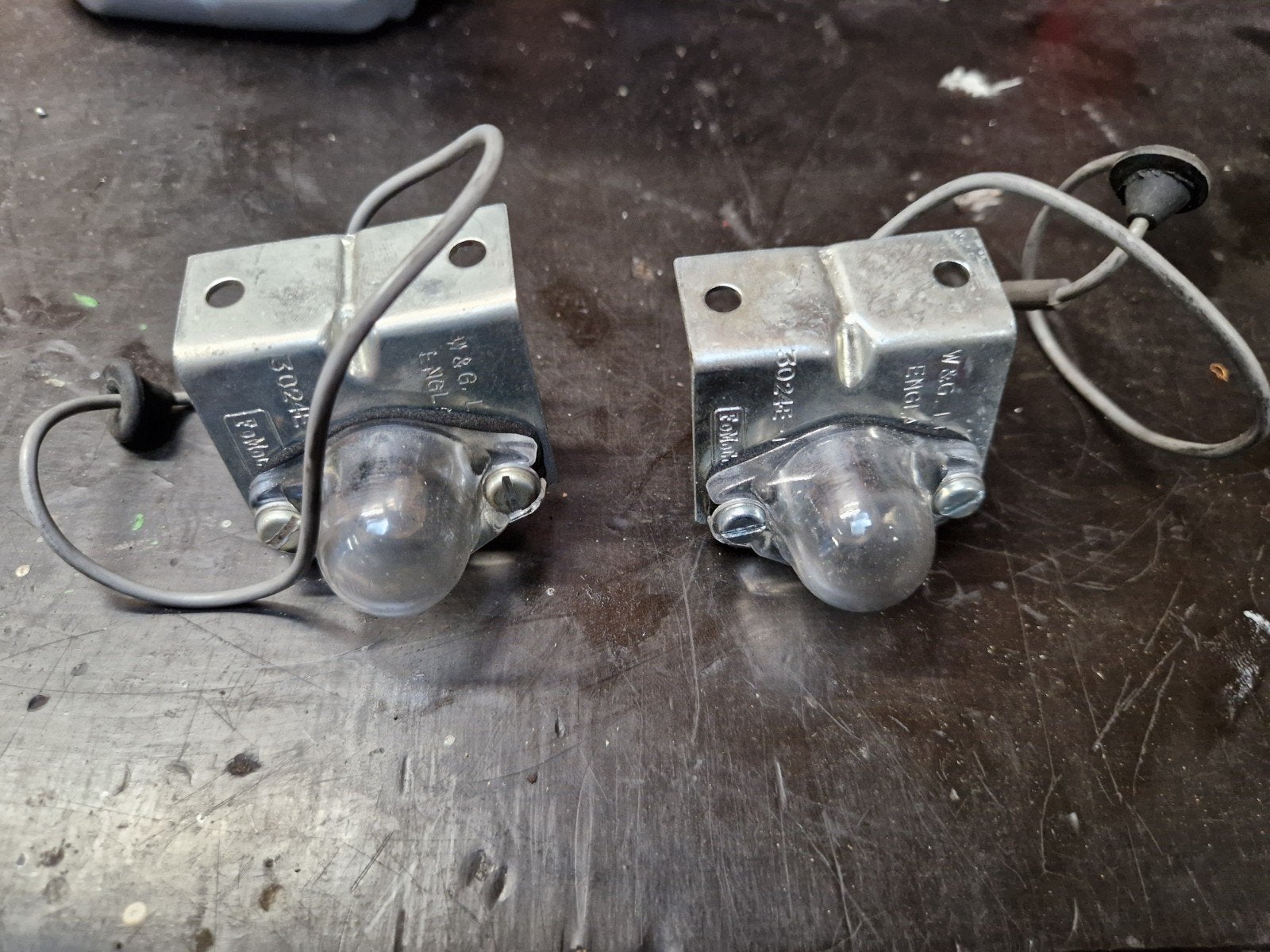 ford escort mk1 kenteken verlichtiing, Ophalen, Ford