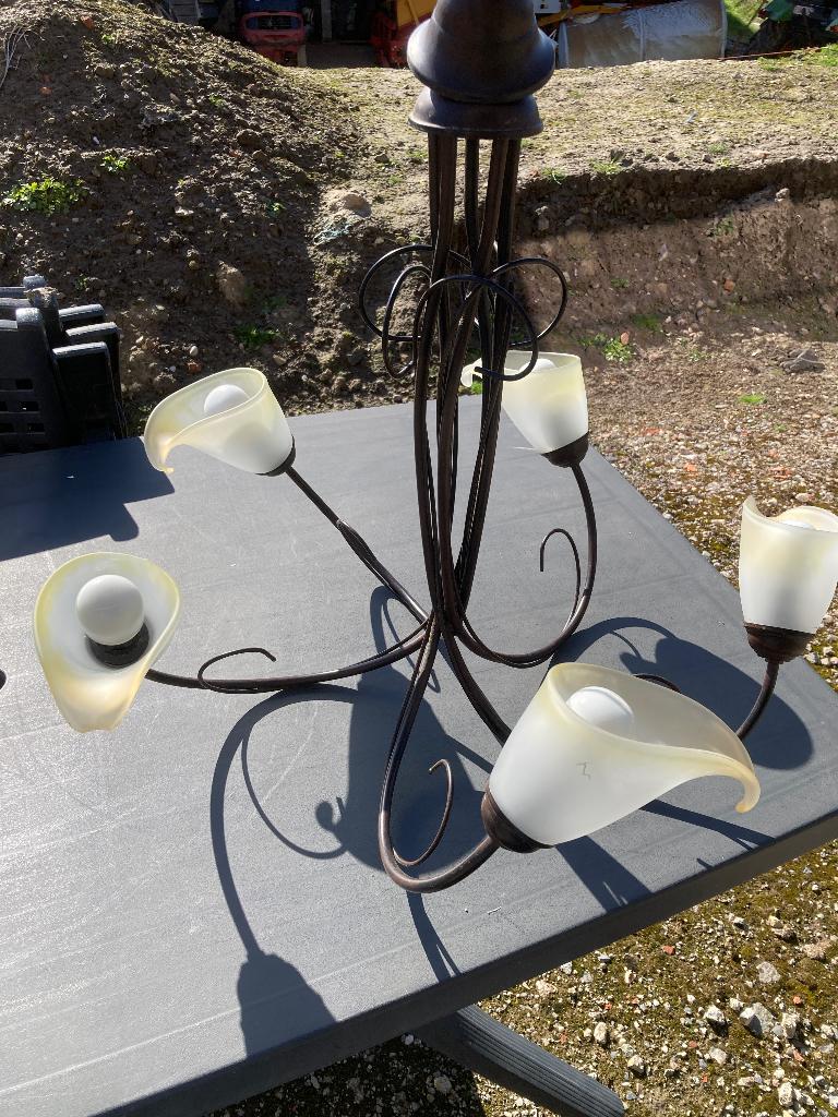 Luster, Enlèvement, Utilisé, Verre, Landelijk