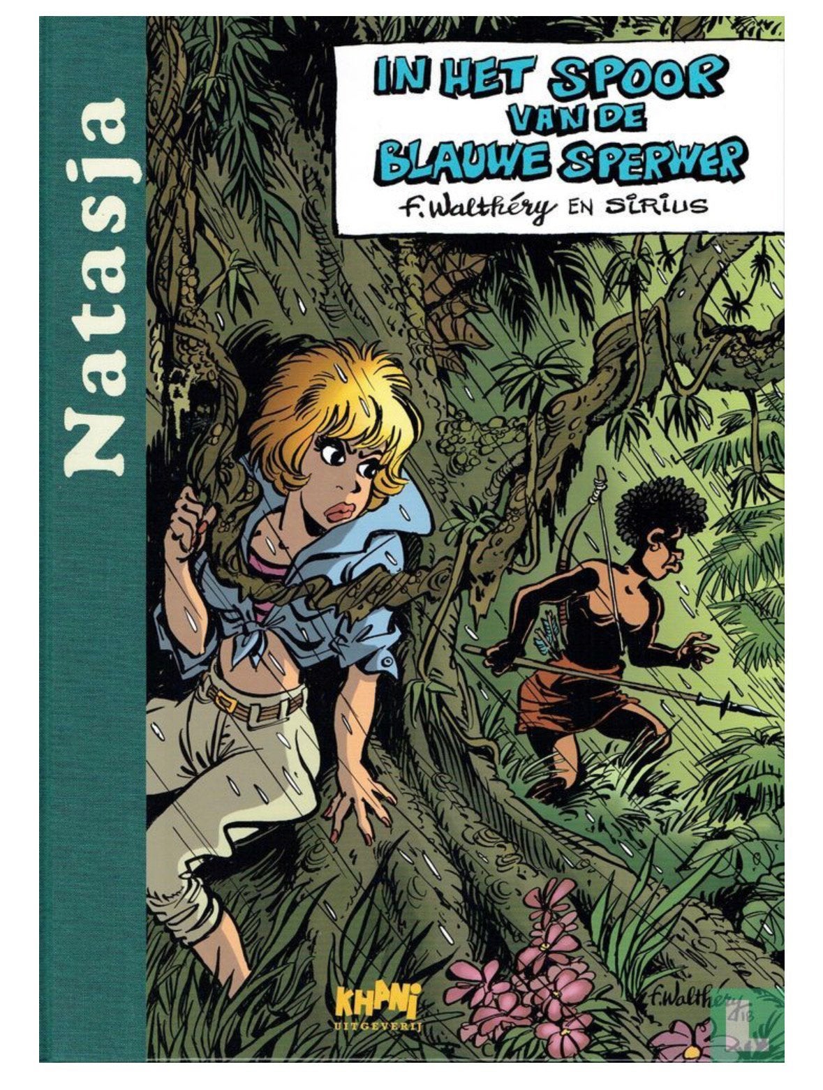 Grote luxe khani Natasja -in het spoor van de blauwe sperwer, Boeken, Ophalen of Verzenden
