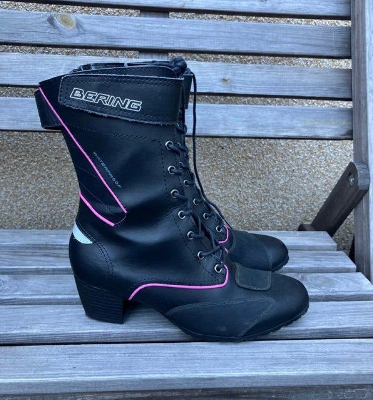 Motorlaarzen Bering dames hakje, Verzenden, Nieuw zonder kaartje, Dames, Laarzen