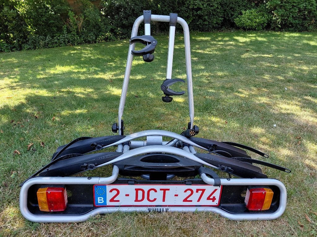 Fietsendrager voor 2 gewone fietsen, Auto diversen, Fietsendragers, Ophalen, 2 fietsen, Gebruikt, Trekhaakdrager