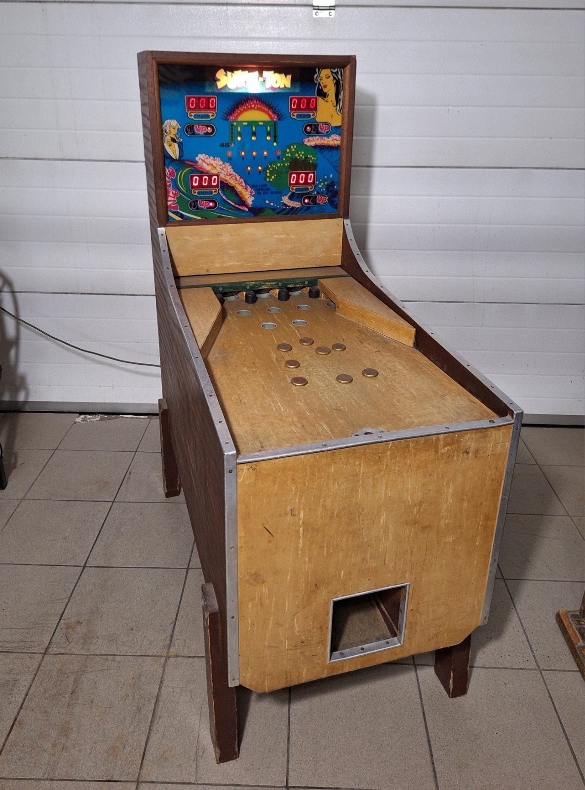 Shuffleboard Shuffleton | Suffle Ton, Collections, Machines | Flipper (jeu), Enlèvement, Utilisé