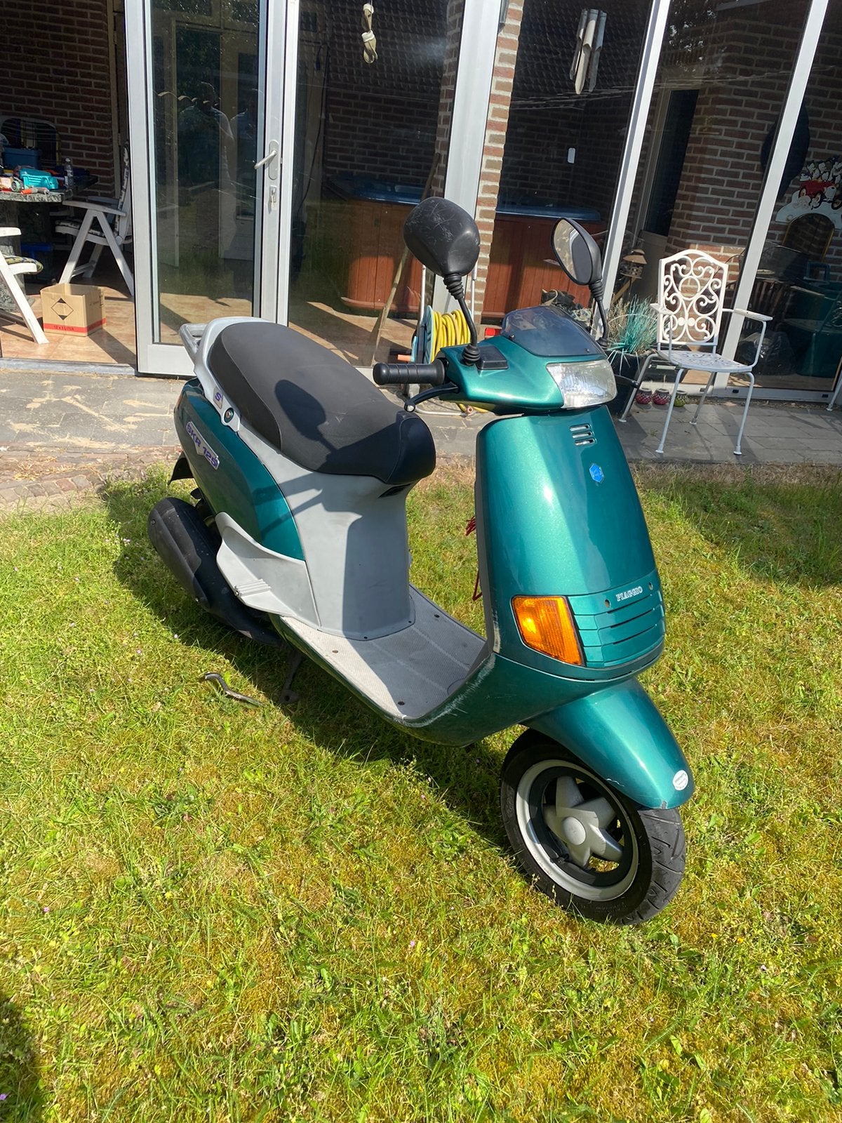 Piaggio skr 125 Skipper motorscooter - weinig kilometers-, Fietsen en Brommers, Scooters | Piaggio, Ophalen, Zo goed als nieuw