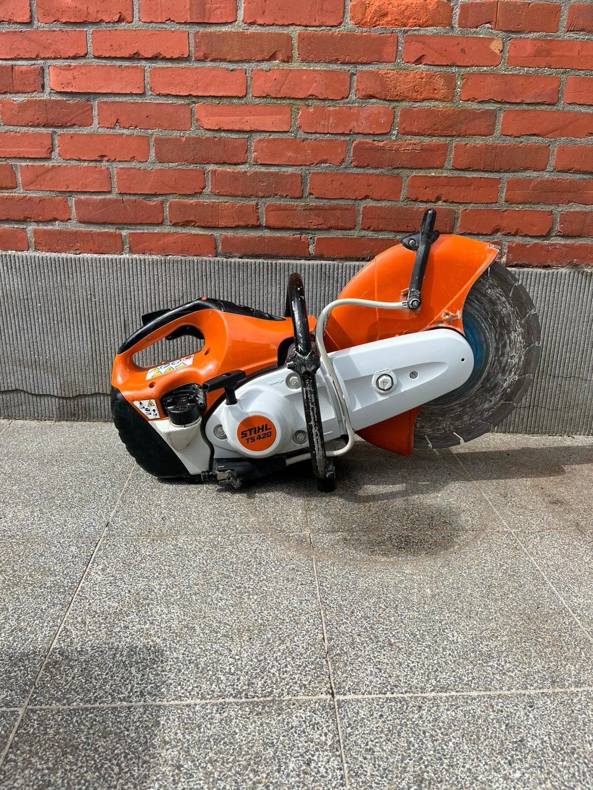 2024 Stihl TS420 Doorslijper, Tuin en Terras, Hand-tuingereedschap, Ophalen, Zo goed als nieuw