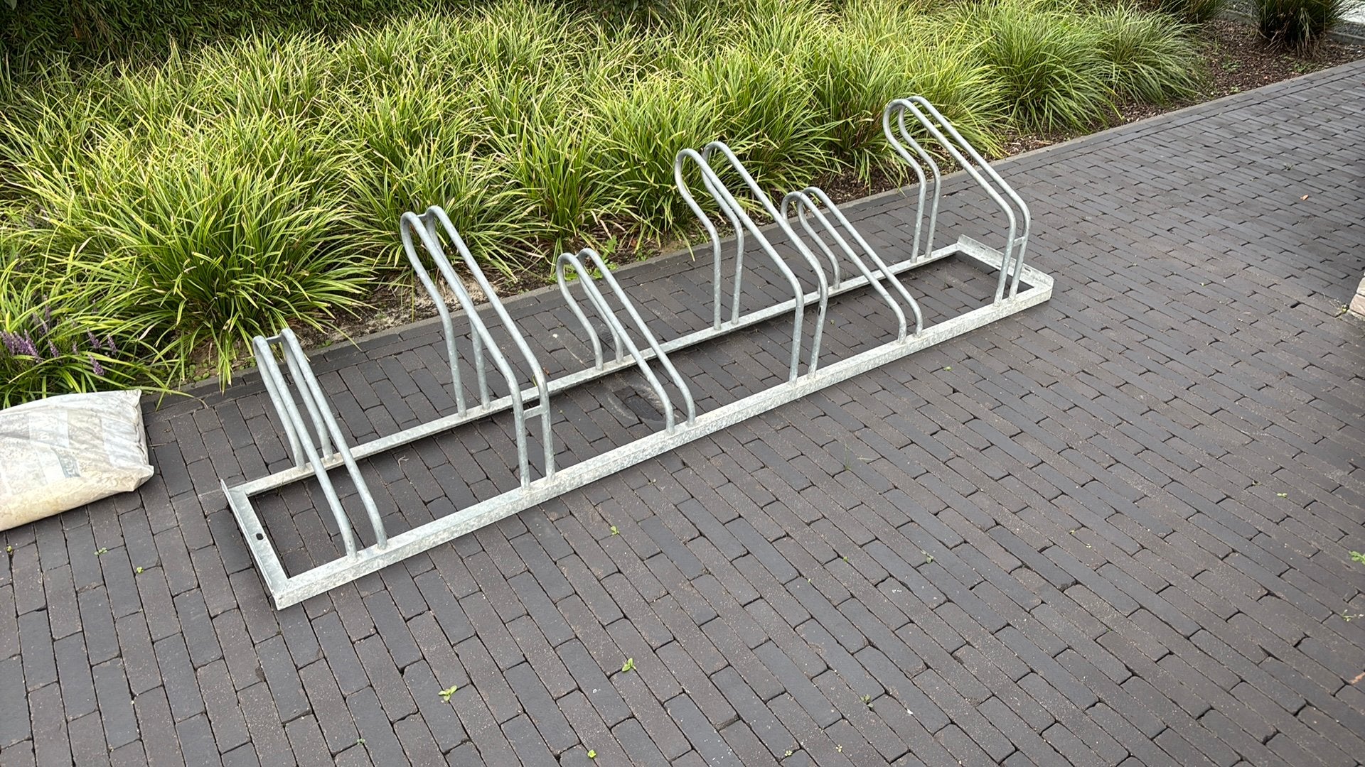 Fietsenrek voor 6 fietsen, Fietsen en Brommers, Ophalen, Gebruikt