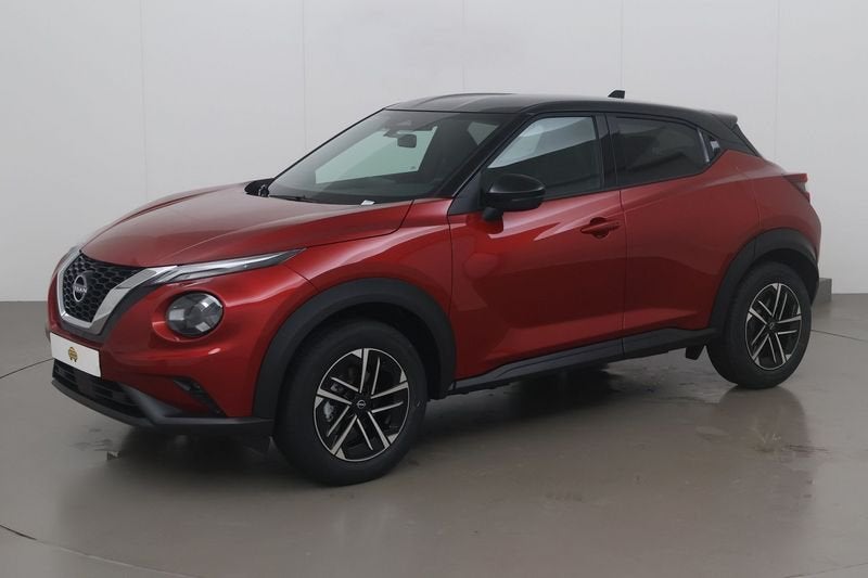 Nissan Juke 1.0 dig-t n-connecta 114 AT, Autos, Nissan, Rouge, Achat, Euro 6, Entreprise