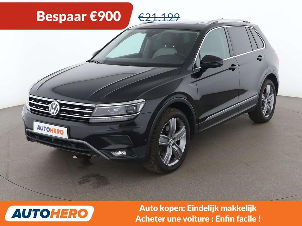 Volkswagen Tiguan 2.0 TSI Highline 4Motion BlueMotion Tech, Auto's, Automaat, Beige, https://public.car-pass.be/vhr/76408f3f-2e80-4a19-91dd-9fb82e1f5bbd