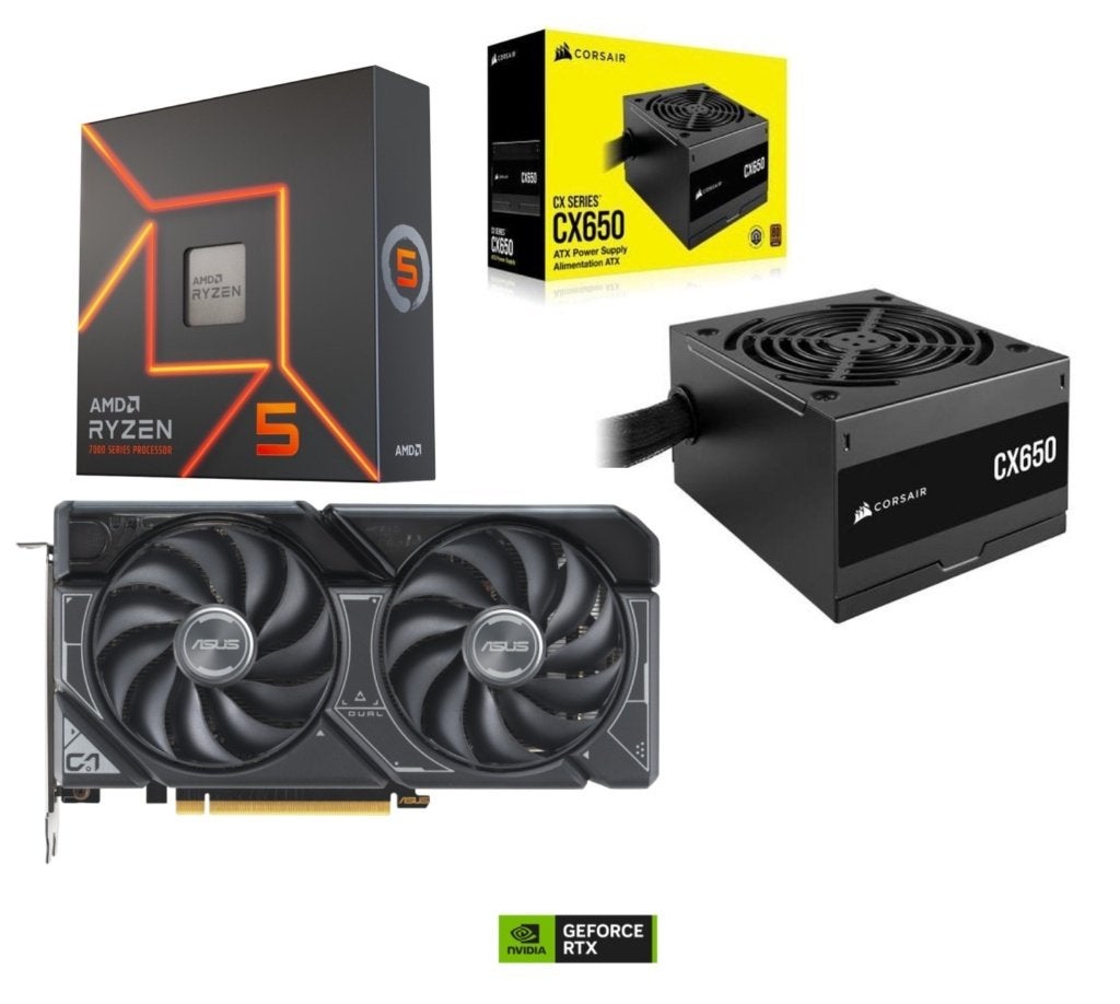 Trio de composants pour PC de jeu, Enlèvement ou Envoi, Comme neuf, AMD, HDMI
