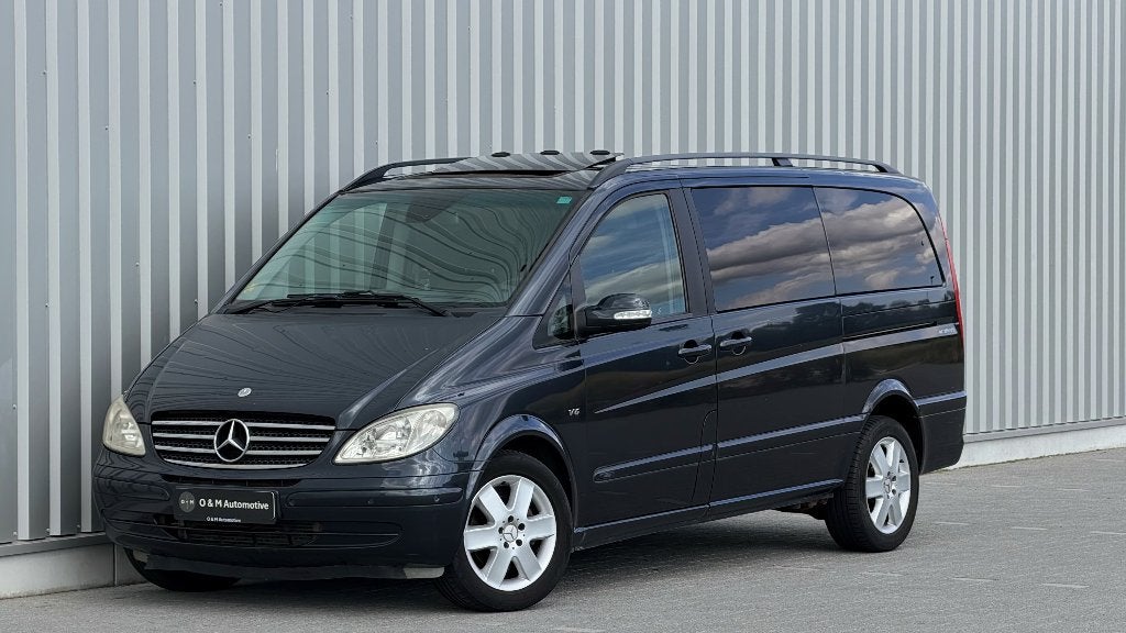 Mercedes Viano 3.0 CDI V6 Trend Lichte vracht 2006 EURO 4, Autos, Mercedes-Benz, Cuir, Achat, Entreprise, Noir