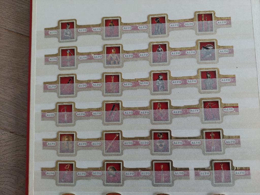 sigarenbandjes ALTO "armadura", Verzamelen, Ophalen of Verzenden, Zo goed als nieuw, Sigarenbandjes