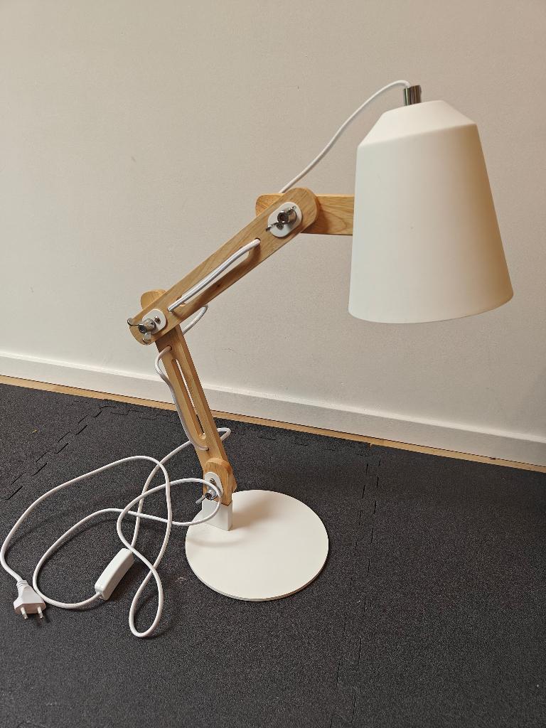 Lampe de bureau, Enlèvement, Comme neuf, Bois
