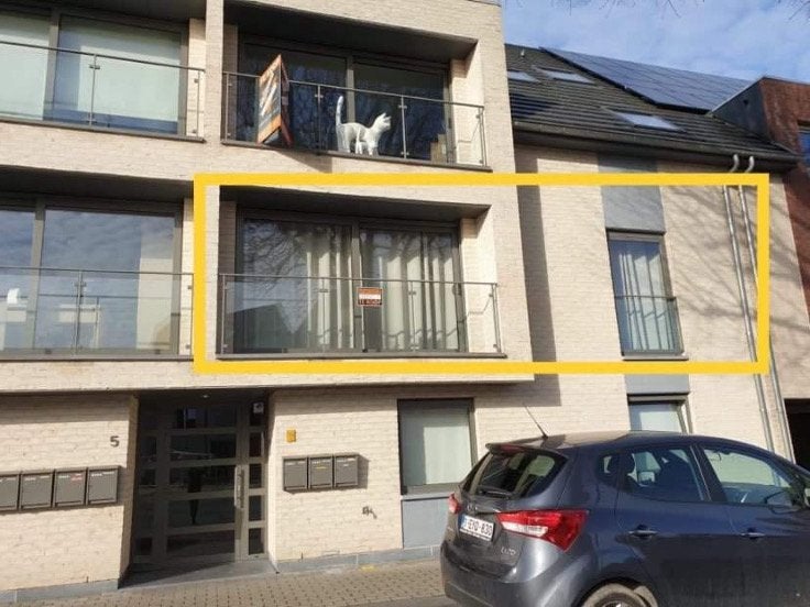 Mooi app 2slp+garage te vlierzele. Te huur, Province de Flandre-Orientale