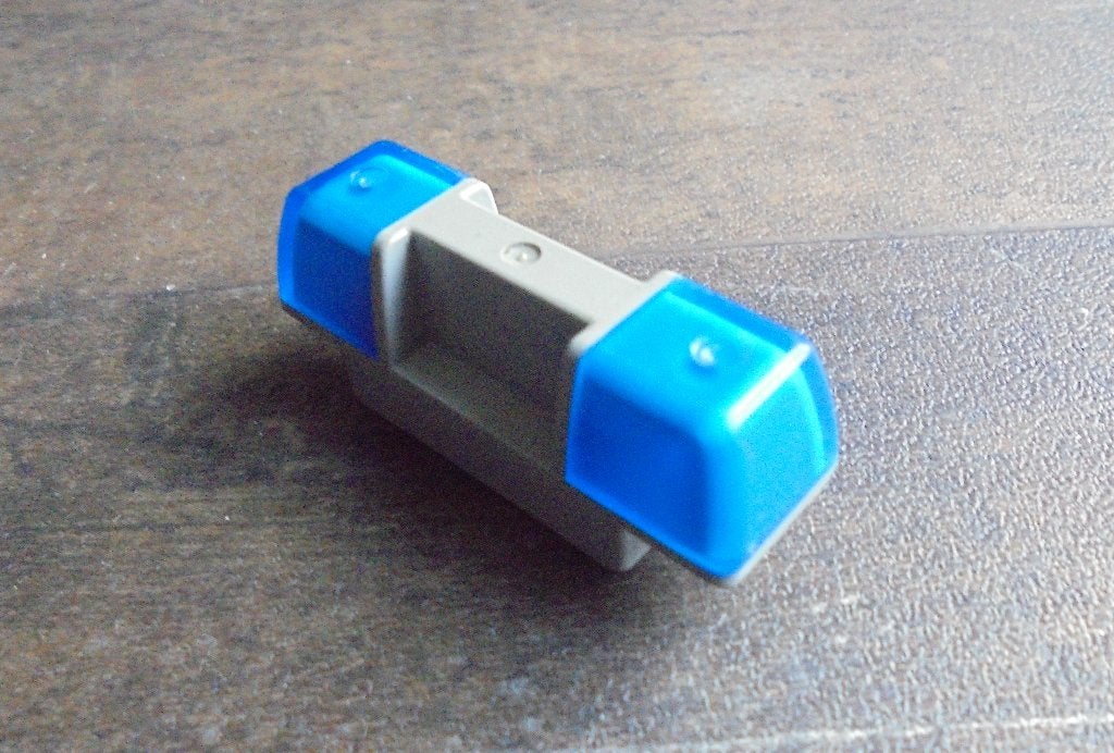Lego Duplo Siren with Trans-Blue Lights (zie foto's) 3, Enlèvement ou Envoi, Utilisé, Briques en vrac, Duplo