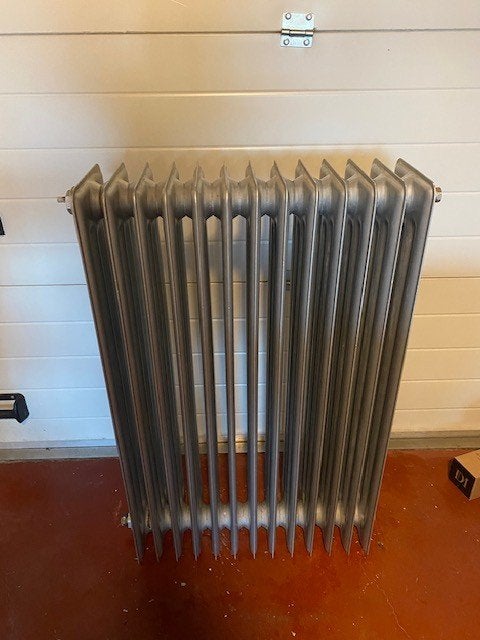 Radiateur vintage en fonte, Comme neuf, Enlèvement, Radiateur, 60 à 150 cm