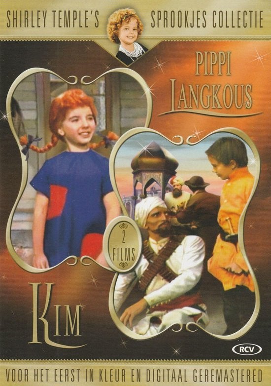 Dvd - Pippi langkous ( shirley temple's sprookjes collectie, Ophalen of Verzenden