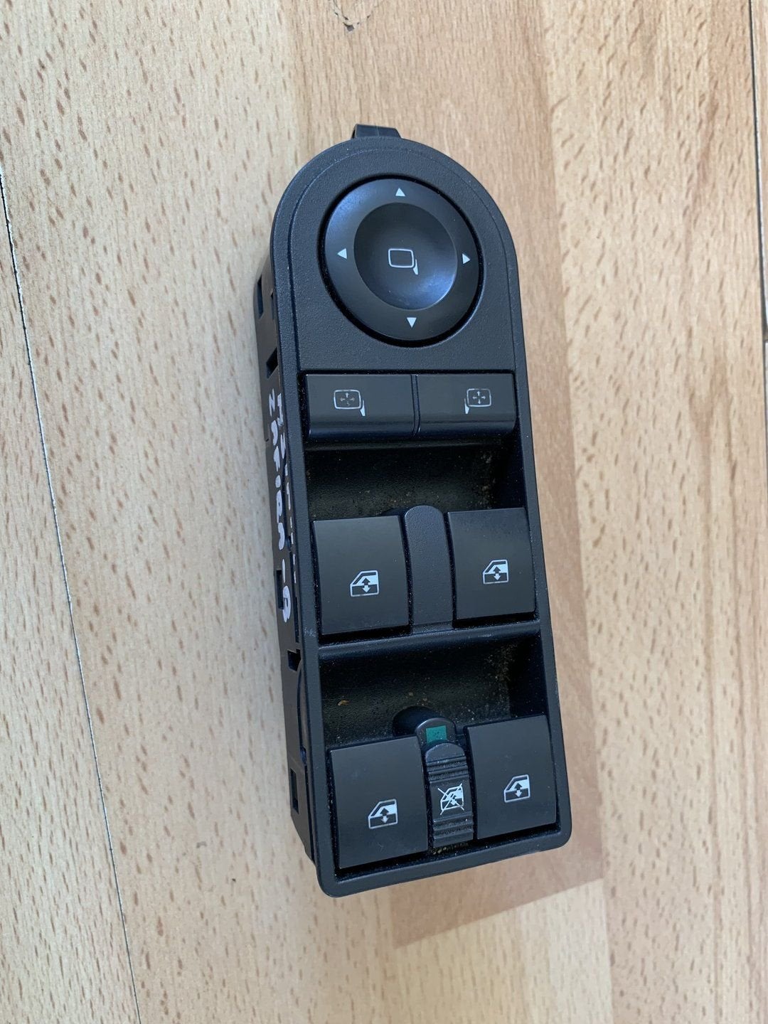 Opel Astra H , Zafira B raamschakelaar 4 knopjes, Gebruikt, -, -, Opel