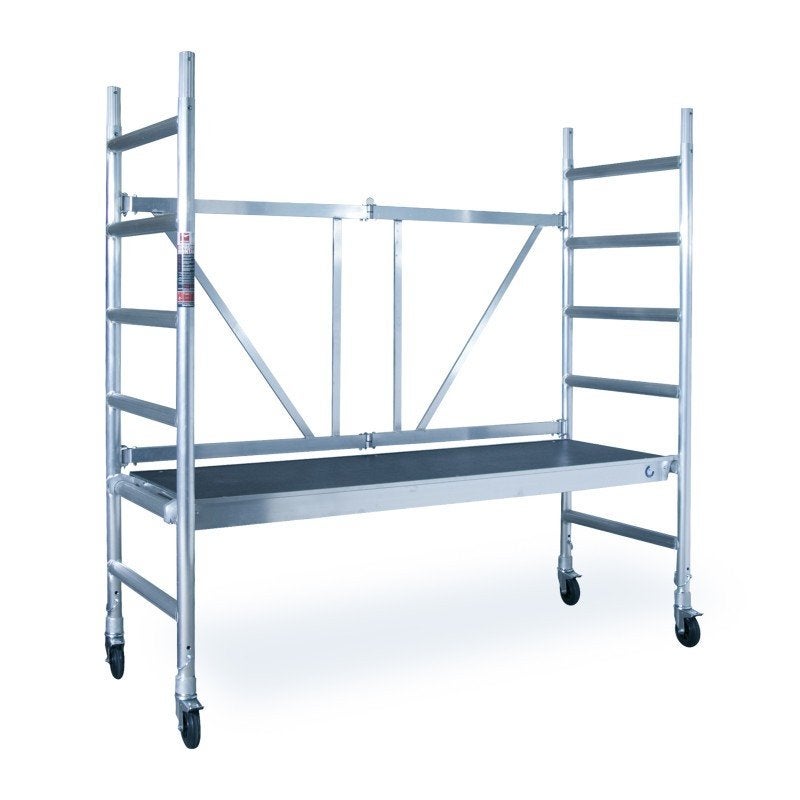 Steigers te huur, Ophalen, Zo goed als nieuw, Rolsteiger of Kamersteiger, 2 tot 5 meter
