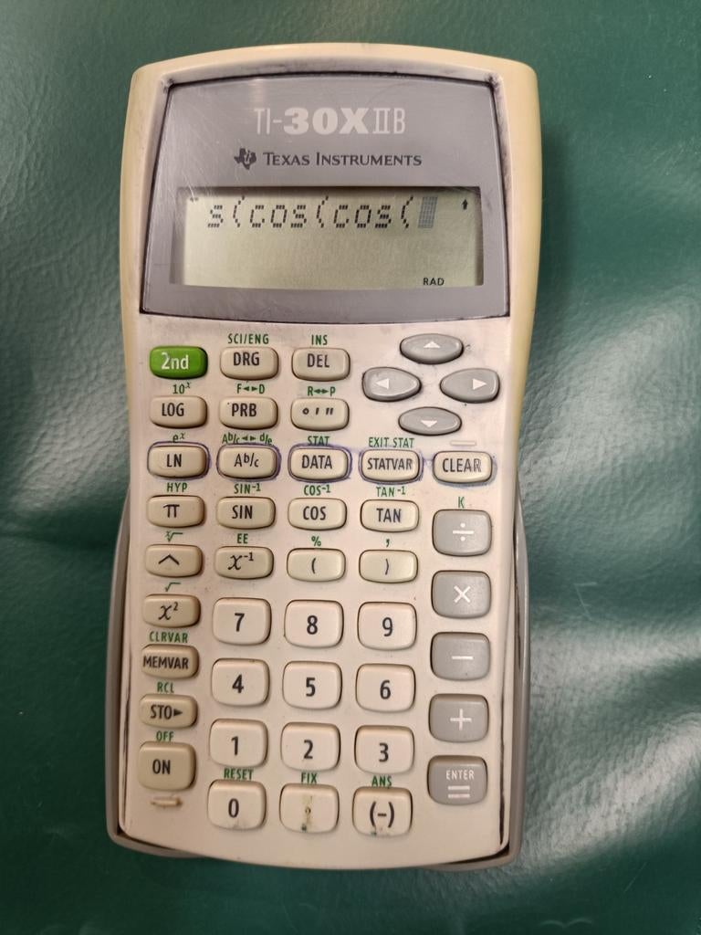 TI-30X 2B, Enlèvement