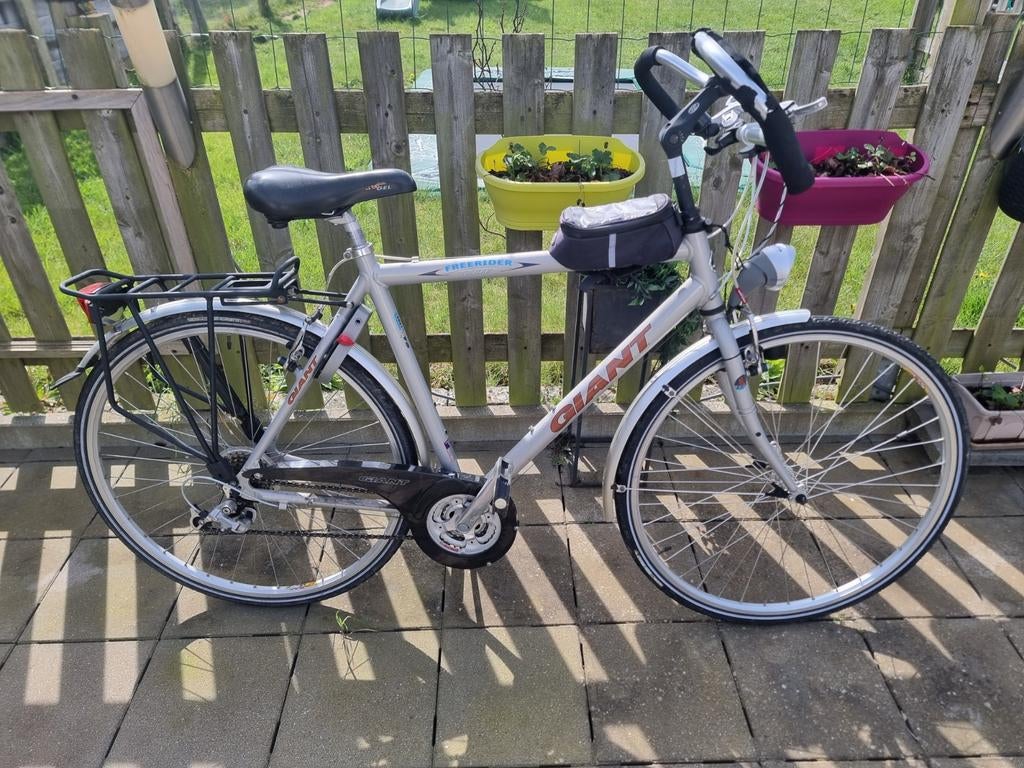 Giant freerider, Fietsen en Brommers, Ophalen, Gebruikt, Versnellingen, Giant