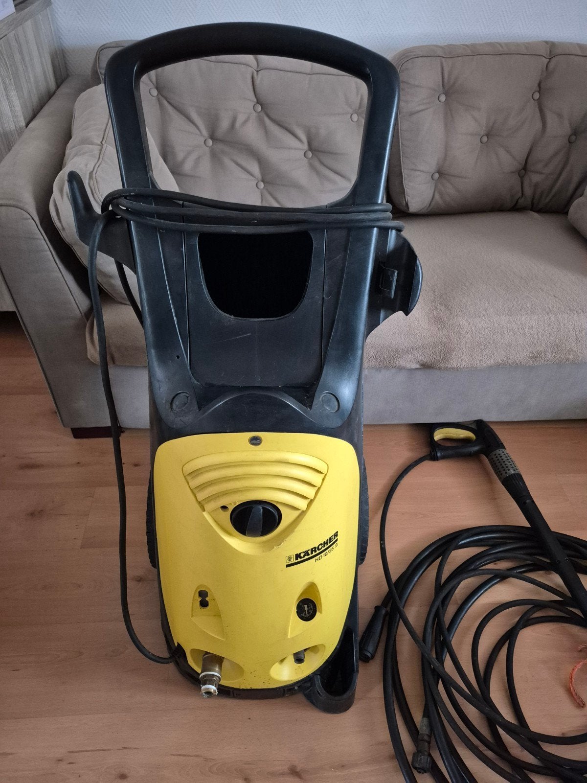 Karcher HD 10/25 S., Ophalen