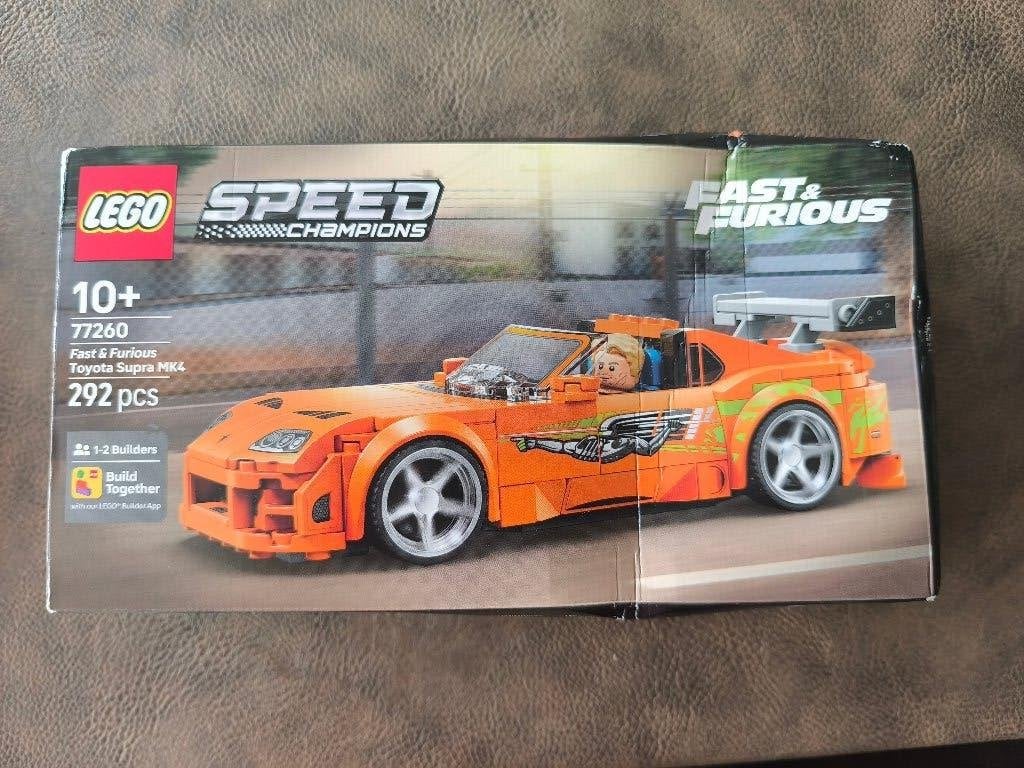 Lego The Fast and The Furious Toyota Supra MK4 (77260), Neuf, Lego, Ensemble complet, Speed Champions
