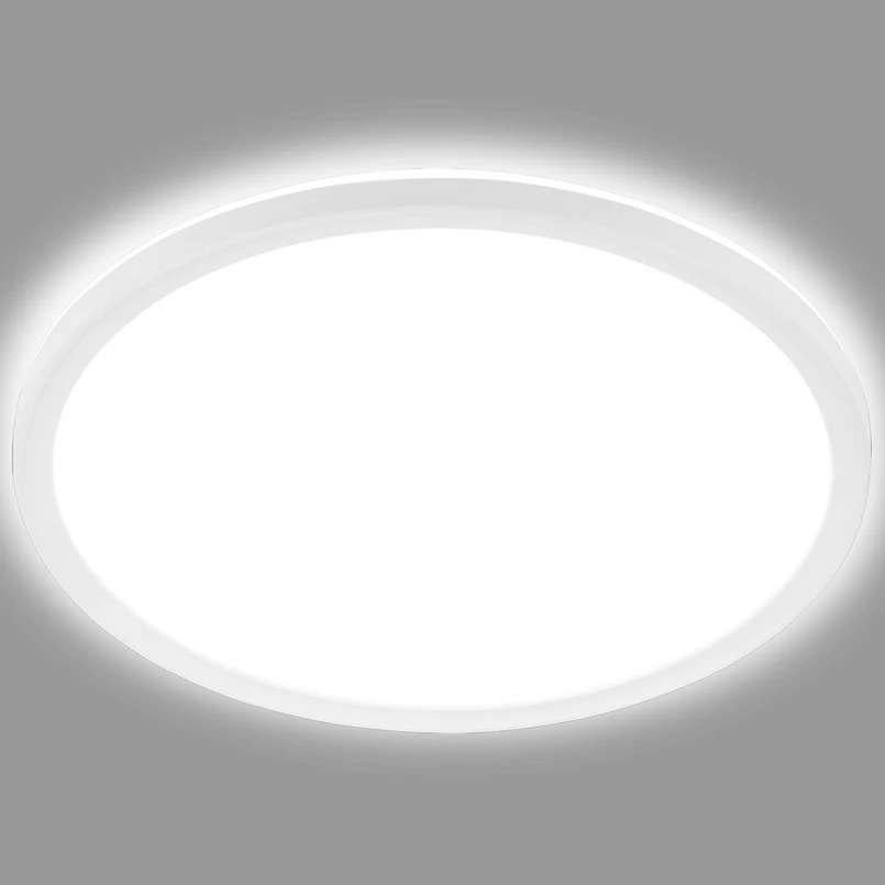 Led plafondlamp met sensor - IP44, Neuf, Blanc, LED, Synthétique