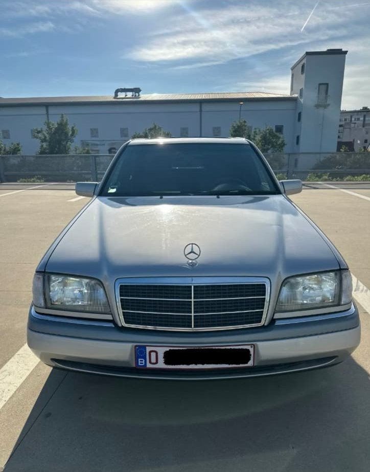Mercedes C-klasse Oldtimer! Automaat/Open-dak Lez Ok, Vitres électriques, Automatique, Particulier, 4 cylindres