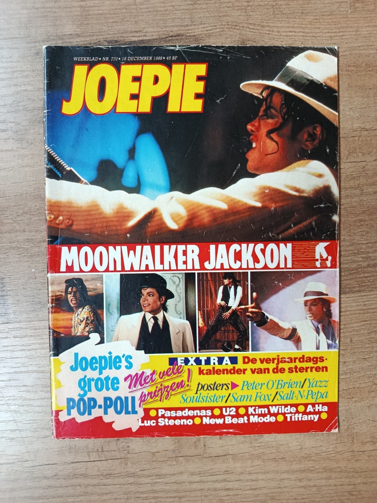 Weekblad Joepie - 18 december 1988 - nr. 770, Livres, Enlèvement ou Envoi
