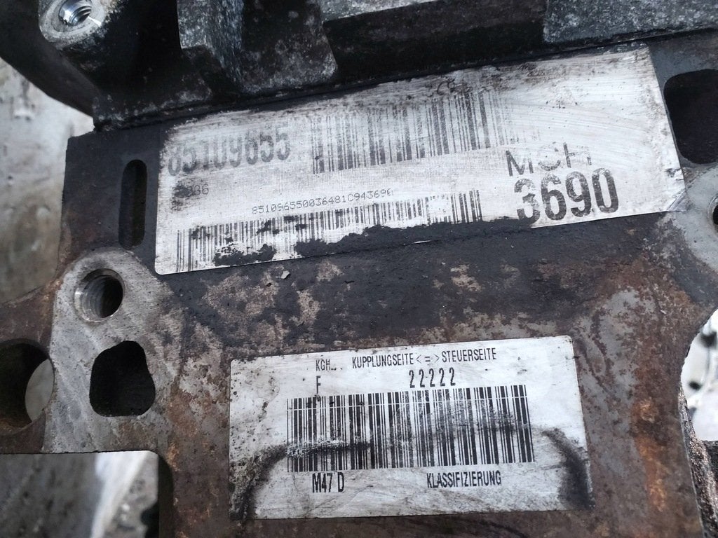 Moteur M47D20 Nu E46 BMW, Autos : Pièces & Accessoires, Envoi, Utilisé, Daihatsu