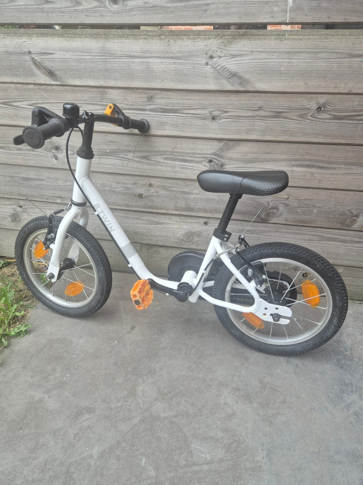 Kinderfiets 14 inch, Ophalen