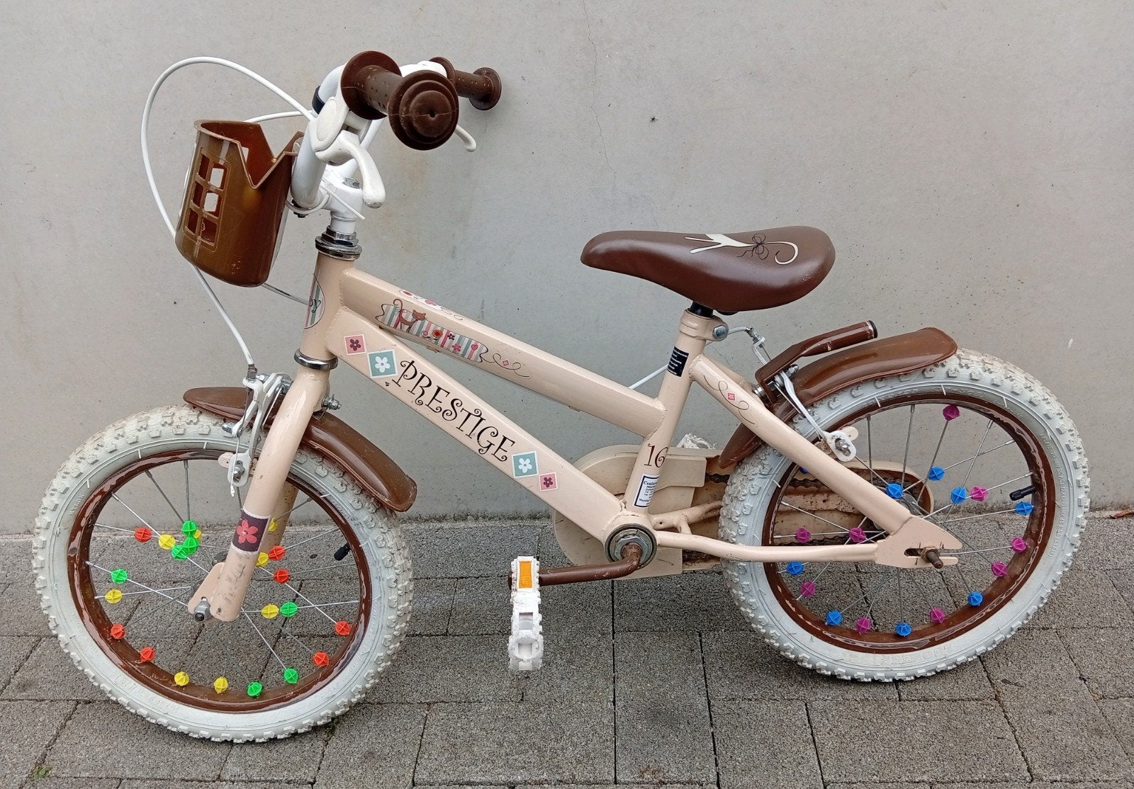 Vélo Prestige Happy Ellice 16 pouces 🚴 pour enfants, Enlèvement, Utilisé, Véhicule à pédales