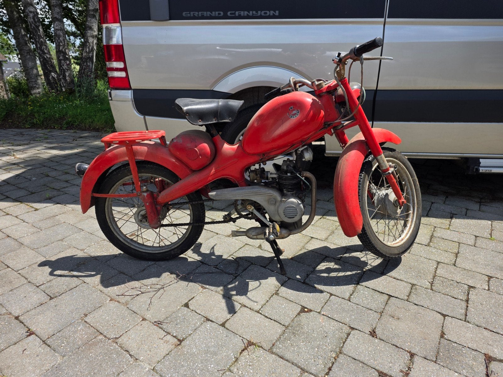 Motom 48, cyclomoteur à restaurer, Enlèvement, 50 cm³, Autres marques, 3 vitesses