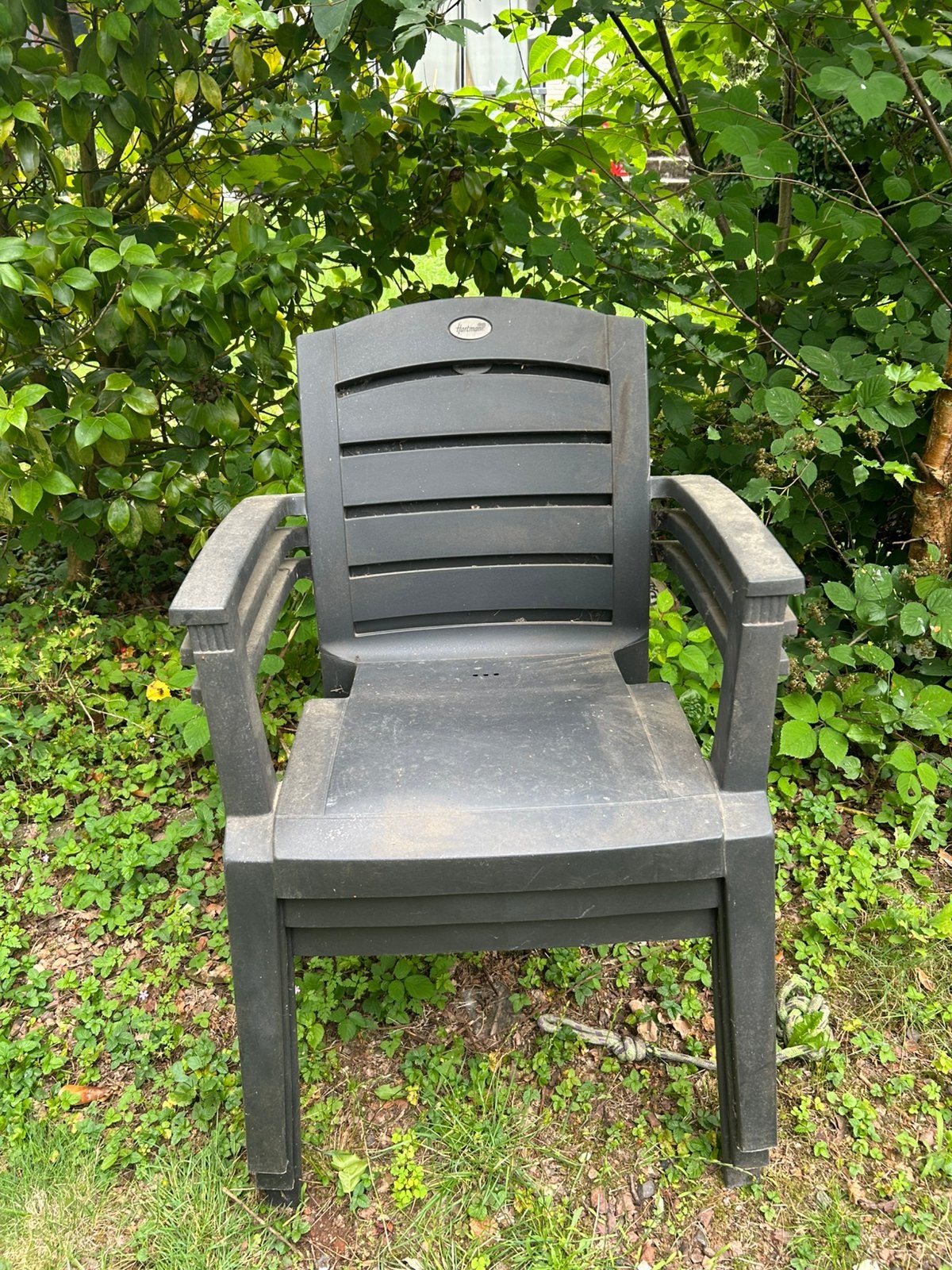 Gratis 3x Hartmann tuinstoelen, Jardin & Terrasse, Chaises de jardin, Enlèvement, Comme neuf