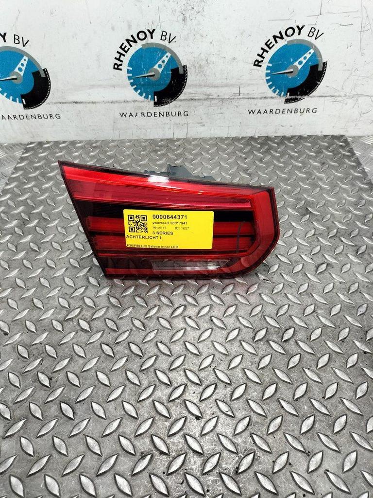 BMW 3 SERIES F30LCI 318d High Exec. ACHTERLICHT L 2017, Auto-onderdelen, Ophalen of Verzenden, Gebruikt, ARN erkend