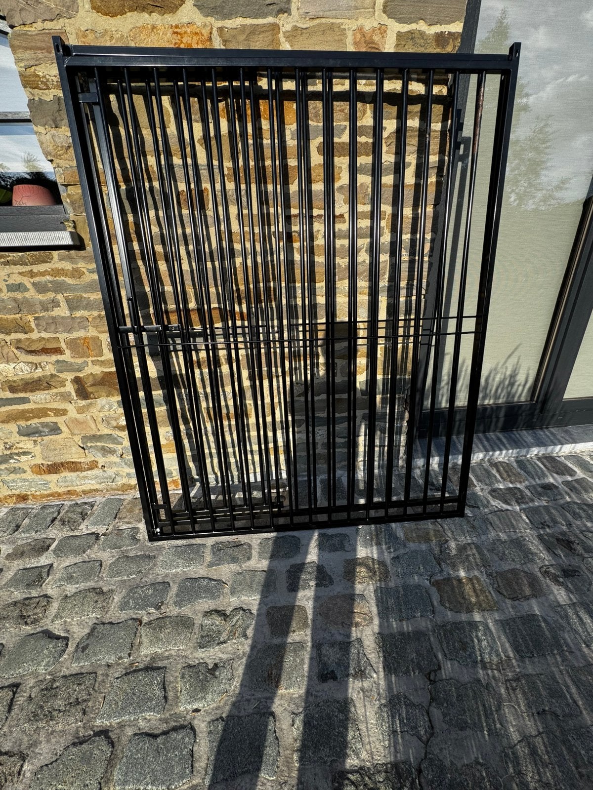 Panneaux pour chenille de chien avec porte, Overige merken, Ophalen, Gebruikt, Hondenren