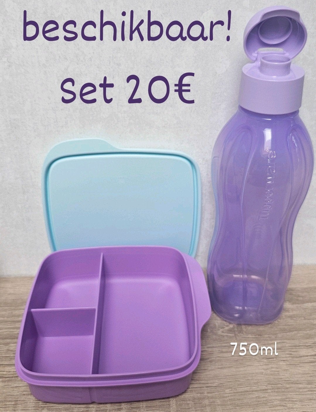 Set Tupperware lilas, Enlèvement ou Envoi, Neuf