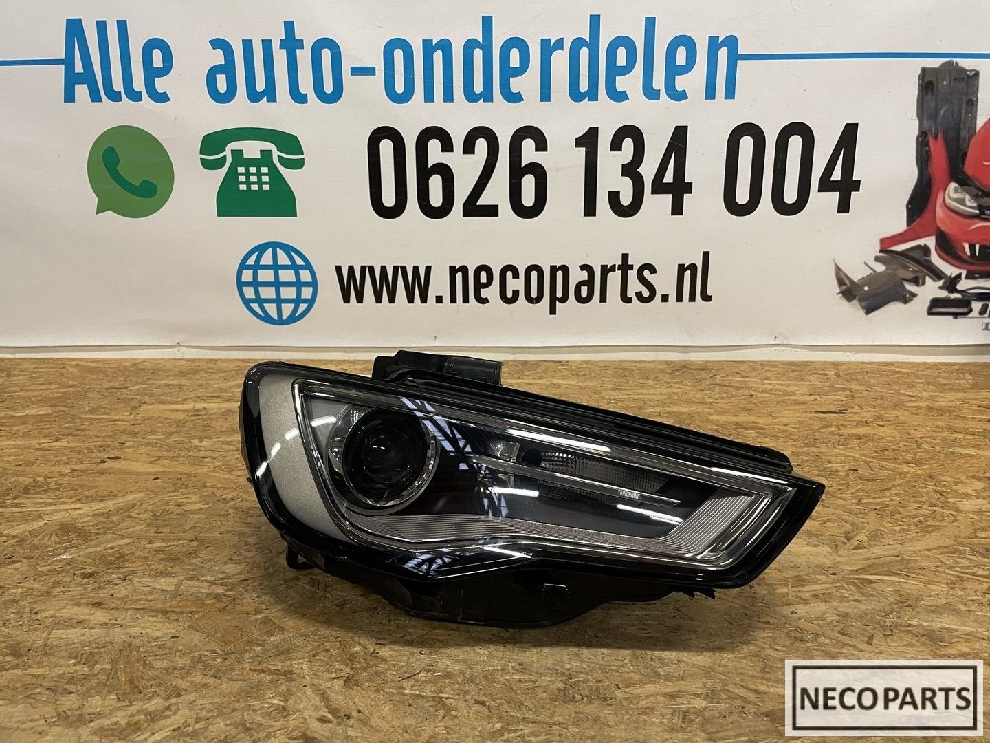 AUDI A3 8V XENON LED KOPLAMP RECHTS 8V0941006 NETTE KOPLAMP!, -, Audi, Utilisé, -