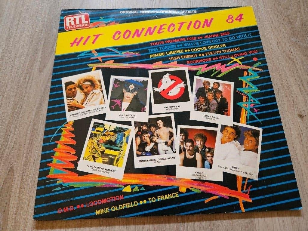LP Various - Hit Connection 84, CD & DVD, Enlèvement ou Envoi, Compilation, Utilisé, Pop