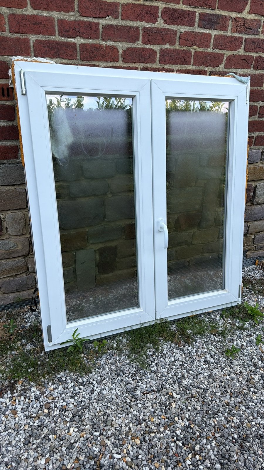 Fenêtre en PVC double vitrage, Enlèvement, Comme neuf