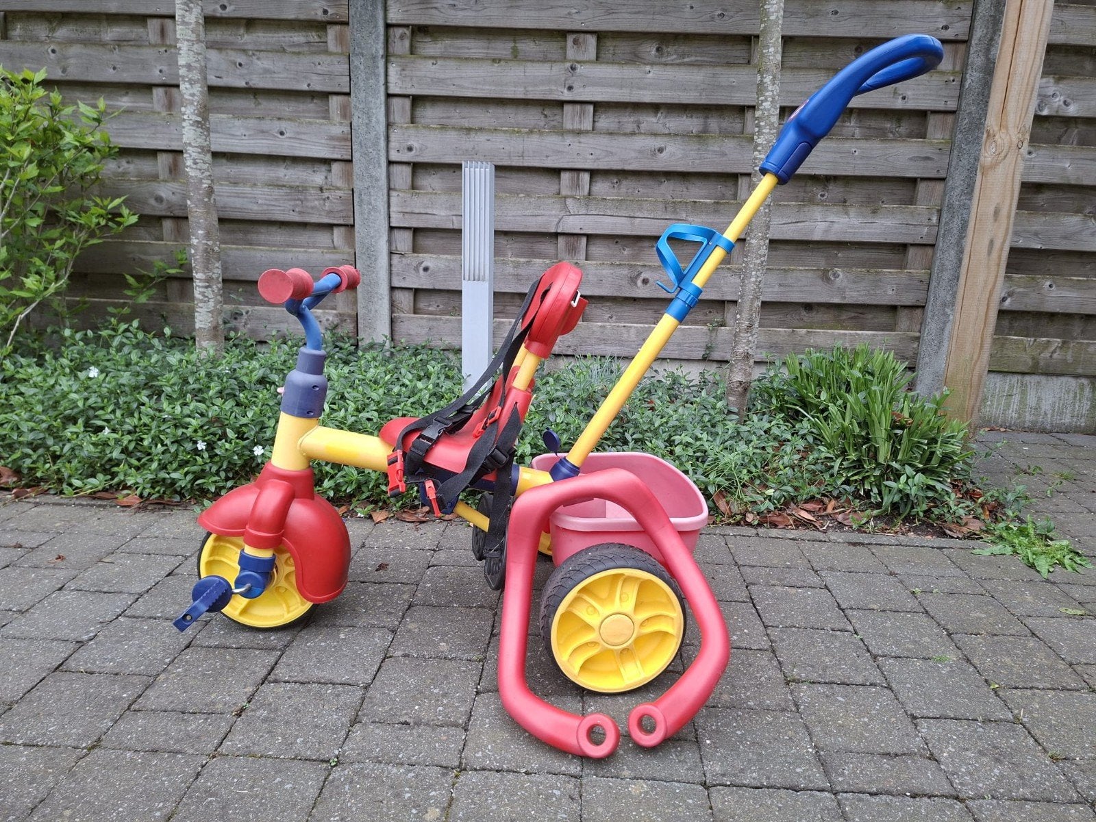 Little Tikes groei driewieler, Ophalen, Gebruikt, Little tikes, Duwstang