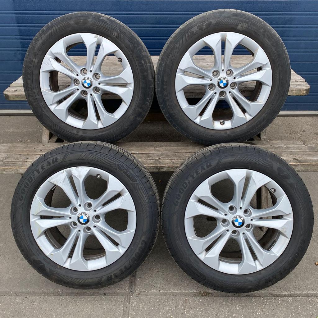 BMW X1 F48 X2 F39 Zomerset 225-55-17 5x112 - Set 10.07, Auto-onderdelen, Gebruikt, -, -, Banden en Velgen
