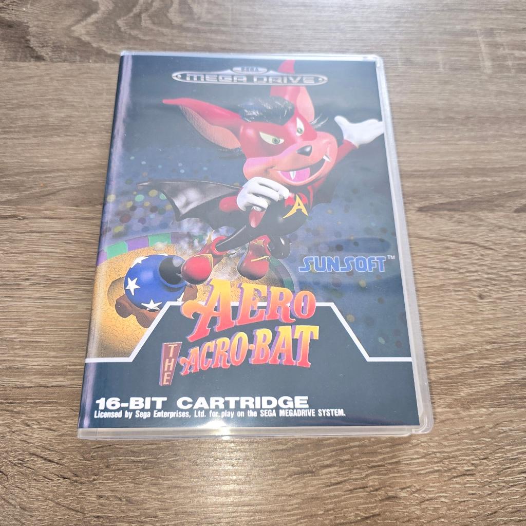 Aero The Acro-Bat Sega Mega Drive Game Case, Verzenden, Zo goed als nieuw, Mega Drive