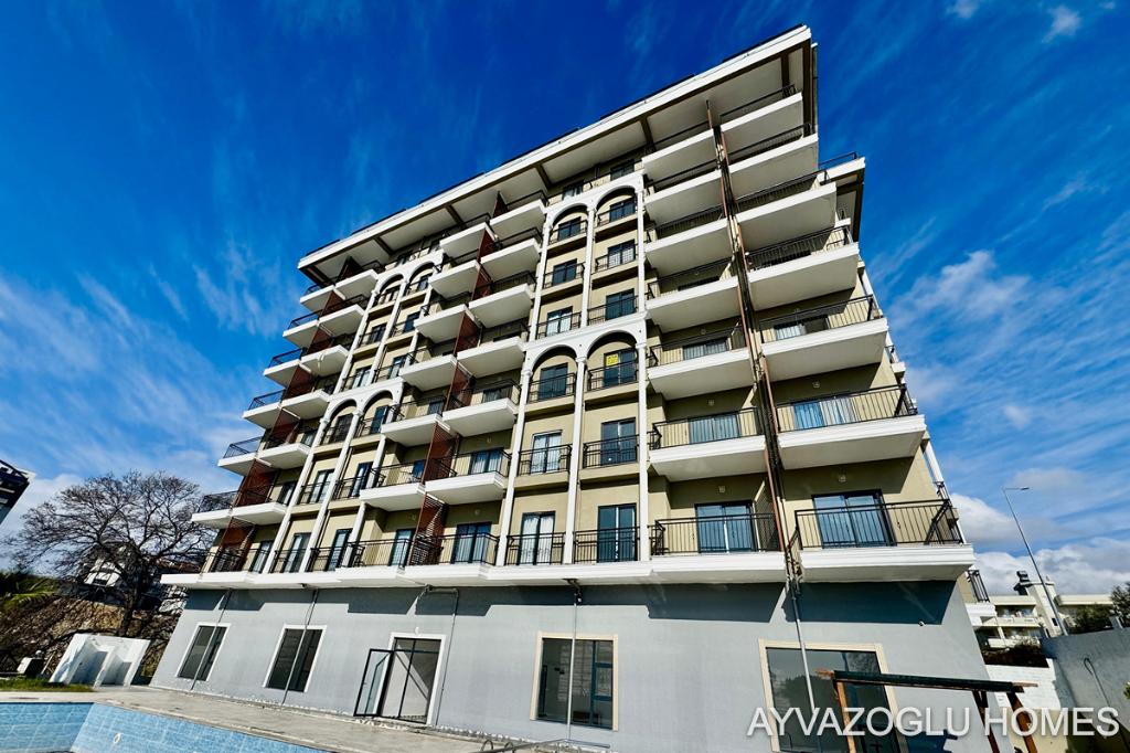 Comfortabele residentie vlakbij de zee, 55 m², Appartement, 2 kamers, Turkije