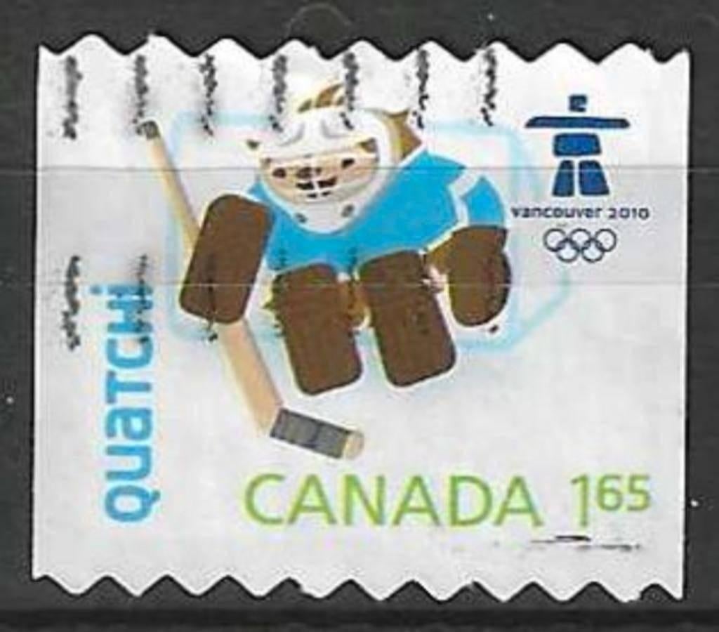 Canada 2009 - Yvert 2406 - Olympische Winterspelen (ST), Verzenden, Gestempeld