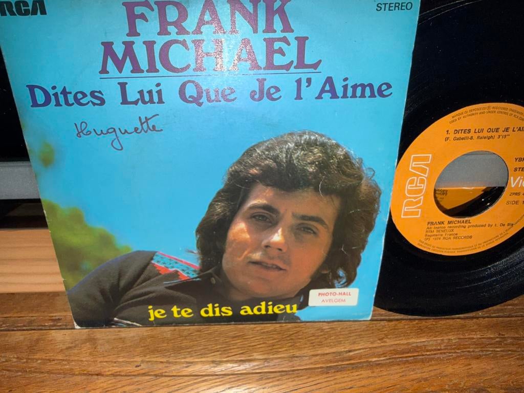 Dites Lui Que Je L’aime - Je Te Dis Adieu, Originele persing, 7 inch, Single, Ophalen of Verzenden