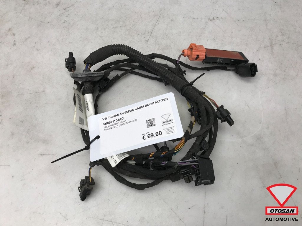 VW Tiguan 5N 6xPDC Faisceau de c bles arri re 5N0971104AC, Volkswagen, Volkswagen AG, Vw@volkswagen.de, Utilisé