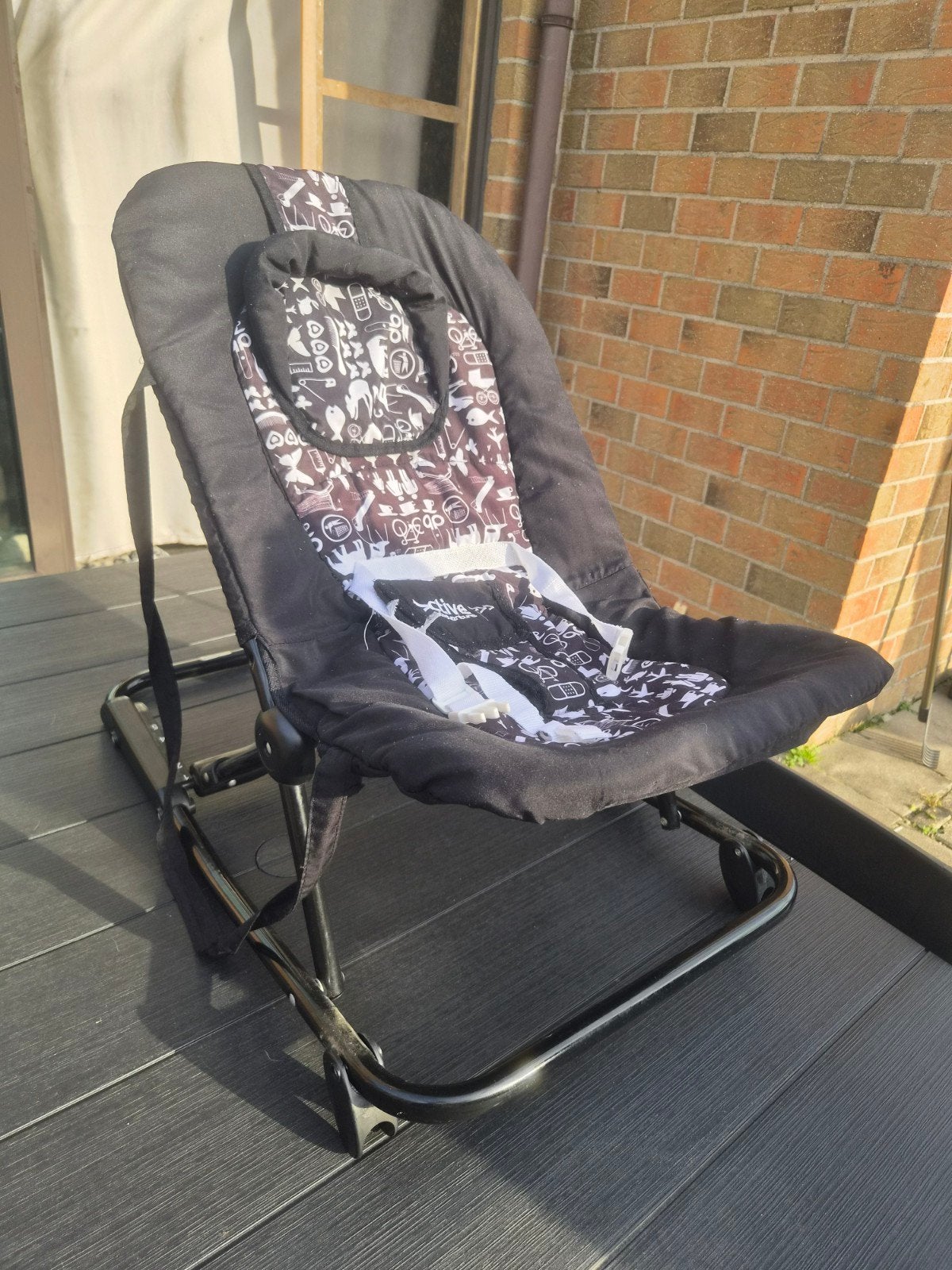 baby relax, Enfants & Bébés, Enlèvement, Utilisé, Chaise rebondissante, Avec ceinture(s)